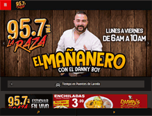 Tablet Screenshot of laraza957.com